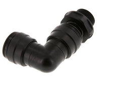 22mm x G3/4'' 90deg Elbow Push-in Fitting with Male Threads POM NBR Rotatable