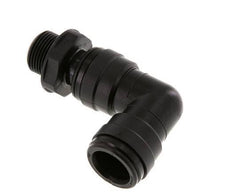 22mm x G3/4'' 90deg Elbow Push-in Fitting with Male Threads POM NBR Rotatable
