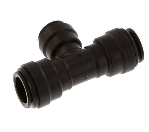 15mm x 18mm Tee Push-in Fitting POM NBR FDA