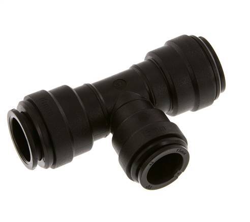 15mm x 18mm Tee Push-in Fitting POM NBR FDA