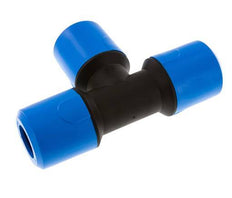 32mm Tee Push-in Fitting PA NBR FDA
