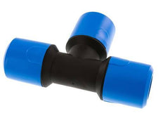 32mm Tee Push-in Fitting PA NBR FDA