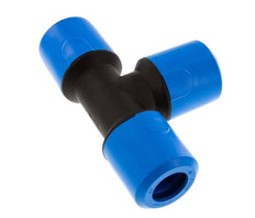32mm Tee Push-in Fitting PA NBR FDA