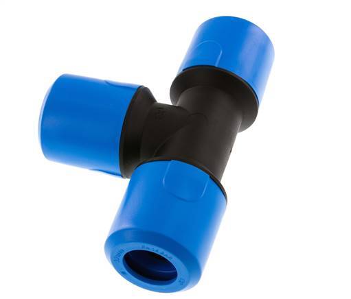 32mm Tee Push-in Fitting PA NBR FDA