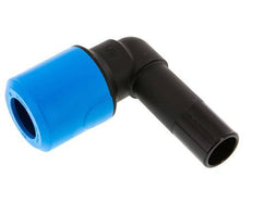 32mm 90deg Elbow Push-in Fitting with Plug-in PA/POM NBR