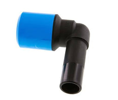 32mm 90deg Elbow Push-in Fitting with Plug-in PA/POM NBR