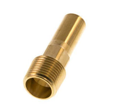 15mm x R1/2'' Plug-in Fitting with Male Threads Brass