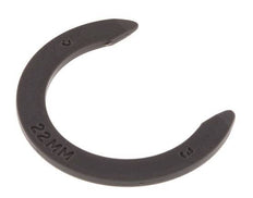 22 mm Collet Locking Clips for Push-in Fittings [20 Pieces]