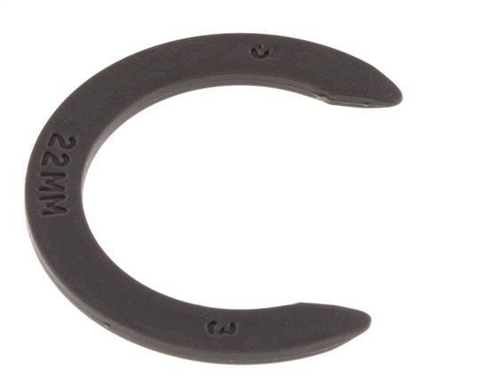 22 mm Collet Locking Clips for Push-in Fittings [20 Pieces]