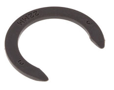 22 mm Collet Locking Clips for Push-in Fittings [20 Pieces]