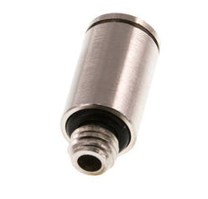 6mm x M 7 Push-in Fitting with Male Threads Brass NBR [5 Pieces]