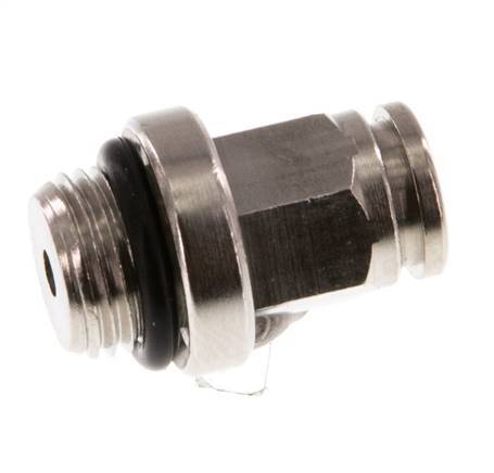 4mm x G1/8'' Push-in Fitting with Male Threads Brass NBR [5 Pieces]