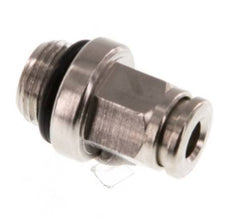 4mm x G1/8'' Push-in Fitting with Male Threads Brass NBR [5 Pieces]