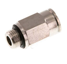 8mm x G1/8'' Push-in Fitting with Male Threads Brass NBR [5 Pieces]
