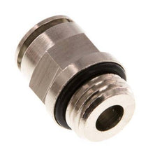 8mm x G1/4'' Push-in Fitting with Male Threads Brass NBR [2 Pieces]