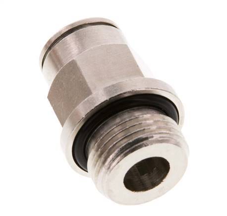 10mm x G3/8'' Push-in Fitting with Male Threads Brass NBR [2 Pieces]