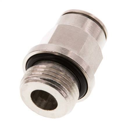 10mm x G3/8'' Push-in Fitting with Male Threads Brass NBR [2 Pieces]