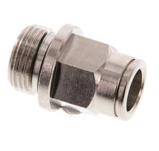 10mm x G3/8'' Push-in Fitting with Male Threads Brass NBR [2 Pieces]
