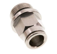 10mm x G3/8'' Push-in Fitting with Male Threads Brass NBR [2 Pieces]