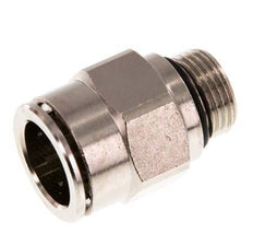 16mm x G3/8'' Push-in Fitting with Male Threads Brass NBR