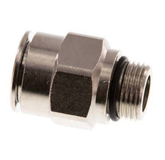 16mm x G3/8'' Push-in Fitting with Male Threads Brass NBR