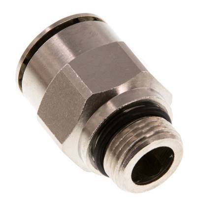 16mm x G3/8'' Push-in Fitting with Male Threads Brass NBR