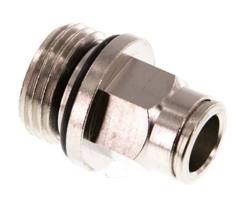 10mm x G1/2'' Push-in Fitting with Male Threads Brass NBR [2 Pieces]