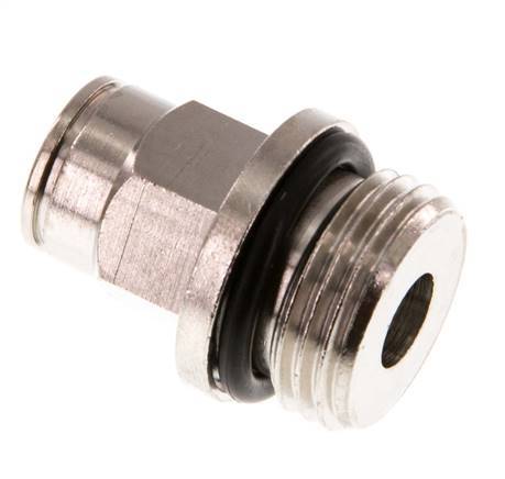 10mm x G1/2'' Push-in Fitting with Male Threads Brass NBR [2 Pieces]