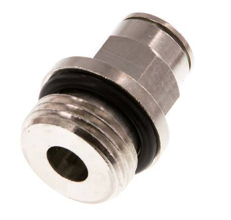 10mm x G1/2'' Push-in Fitting with Male Threads Brass NBR [2 Pieces]