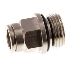 12mm x G1/2'' Push-in Fitting with Male Threads Brass NBR [2 Pieces]