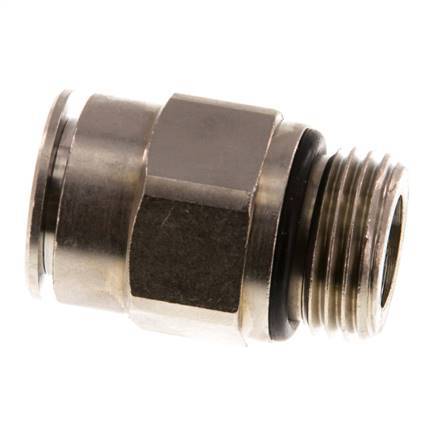 16mm x G1/2'' Push-in Fitting with Male Threads Brass NBR