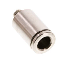 6mm x M 5 Push-in Fitting with Male Threads Brass FKM [2 Pieces]