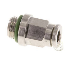 5mm x G1/8'' Push-in Fitting with Male Threads Brass FKM [2 Pieces]