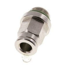 5mm x G1/8'' Push-in Fitting with Male Threads Brass FKM [2 Pieces]