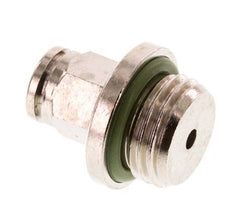4mm x G1/4'' Push-in Fitting with Male Threads Brass FKM [2 Pieces]