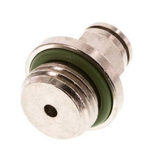 4mm x G1/4'' Push-in Fitting with Male Threads Brass FKM [2 Pieces]