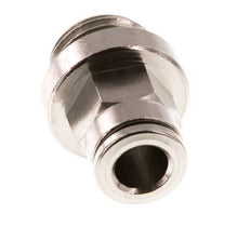 6mm x G1/4'' Push-in Fitting with Male Threads Brass FKM [2 Pieces]