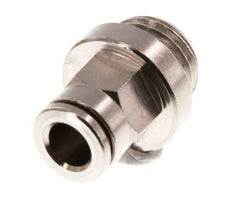 6mm x G1/4'' Push-in Fitting with Male Threads Brass FKM [2 Pieces]