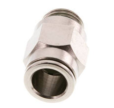 10mm x G1/4'' Push-in Fitting with Male Threads Brass FKM [2 Pieces]