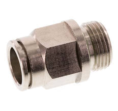 12mm x G3/8'' Push-in Fitting with Male Threads Brass FKM [2 Pieces]