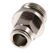 10mm x G1/2'' Push-in Fitting with Male Threads Brass FKM