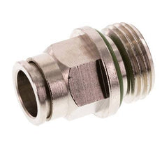 12mm x G1/2'' Push-in Fitting with Male Threads Brass FKM [2 Pieces]