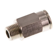 8mm x R1/8'' Push-in Fitting with Male Threads Brass NBR [5 Pieces]