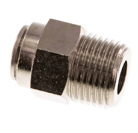 12mm x R1/2'' Push-in Fitting with Male Threads Brass NBR