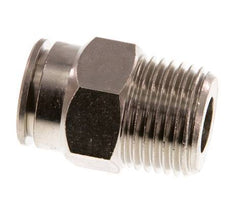 14mm x R1/2'' Push-in Fitting with Male Threads Brass NBR