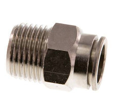 14mm x R1/2'' Push-in Fitting with Male Threads Brass NBR