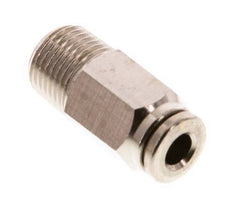 4mm x R1/8'' Push-in Fitting with Male Threads Brass FKM [5 Pieces]