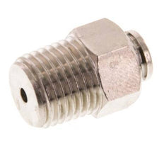 4mm x R1/4'' Push-in Fitting with Male Threads Brass FKM [2 Pieces]