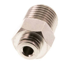 4mm x R1/4'' Push-in Fitting with Male Threads Brass FKM [2 Pieces]