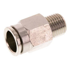 12mm x R1/4'' Push-in Fitting with Male Threads Brass FKM [2 Pieces]